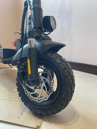 Patinete eléctrico Iscooter X3 Negro/Rojo