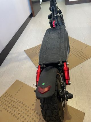 Patinete eléctrico Iscooter X3 Negro/Rojo