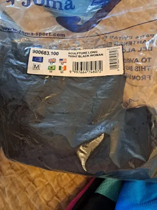 Mallas Joma Mujer Talla M Negras sin estrenar