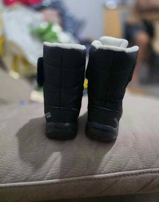 Botas de nieve Quechua niño negras