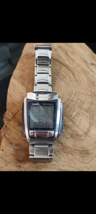 Reloj Casio WQV-1 Wrist Camera Acero