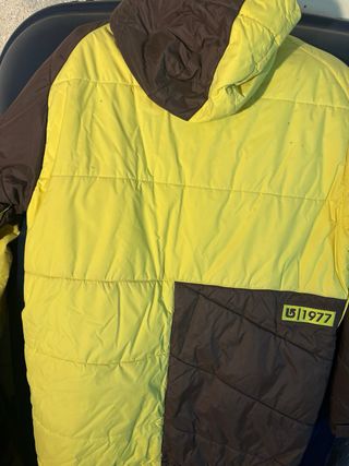 Chaqueta de Snow Burton Amarilla y Marrón