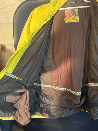 Chaqueta de Snow Burton Amarilla y Marrón