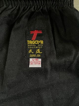 Kimono Tiger Claw Negro talla 5 / 180 cm