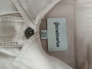 Sobrecamisa étnica beige sin usar