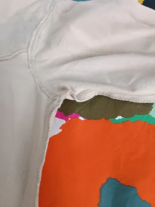 Sobrecamisa étnica beige sin usar