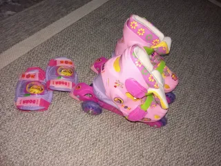 Patines y protecciones Dora la Exploradora