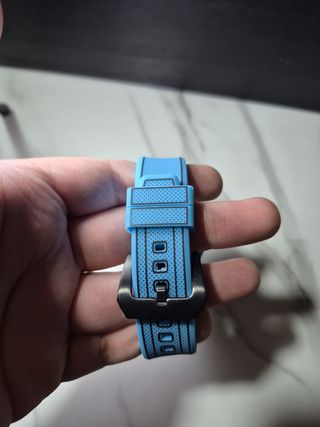 Reloj 2D 44mm Blanco y Azul