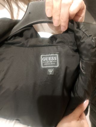 Giubbotto Guess ragazzo 14 anni nero