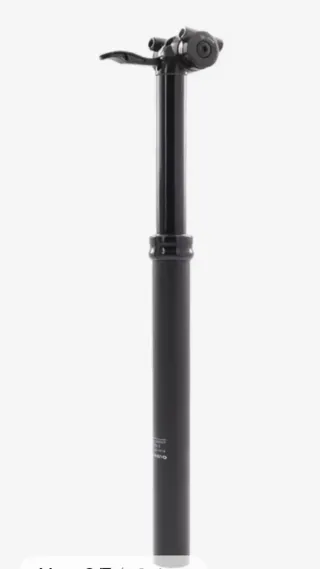 Tubo Reggisella Telescopico Nero