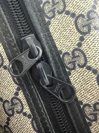 Valigia Gucci Beige e Blu