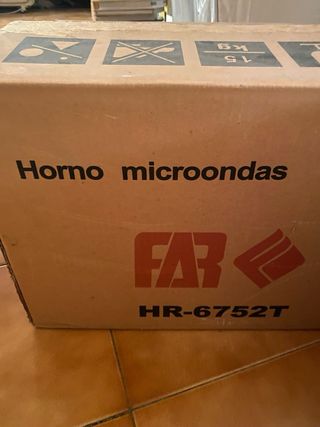 Microondas 17L FAR HR 6752 T NUEVO A ESTRENAR