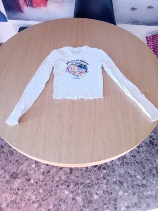 Camiseta Bershka manga larga