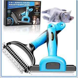 Cepillo Perro & Cepillo Gatos,Autolimpiante Cepillos de Aseo Para Mascotas