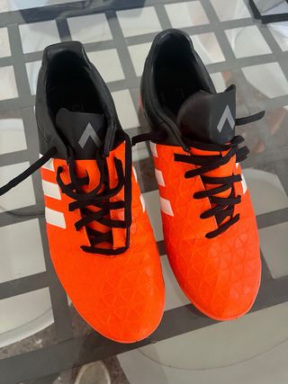 Botas Adidas Ace 15.4 Naranjas Talla 43 1/3