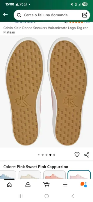 Scarpe Calvin Klein Jeans donna rosa