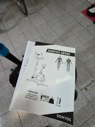 Bicicleta Estática Negra