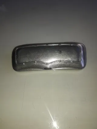 Estuche Trio Gafas Vintage Metal Plateado