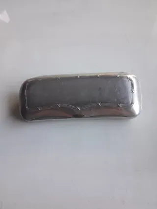 Estuche Trio Gafas Vintage Metal Plateado