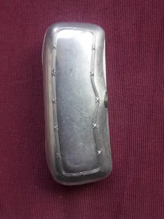 Estuche Trio Gafas Vintage Metal Plateado