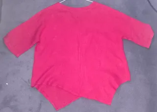 Blusa Lino Fucsia
