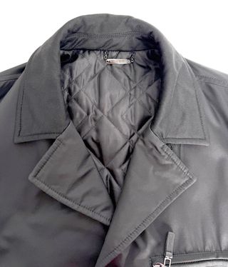 Chaquetón Versace Negra Hombre Diseño