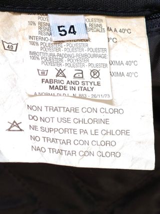 Chaquetón Versace Negra Hombre Diseño