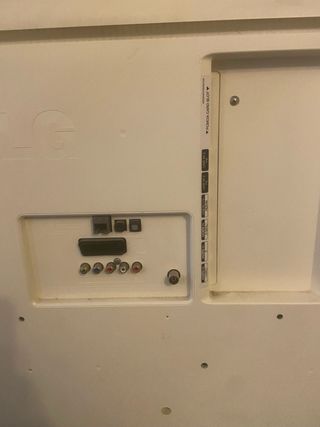 Smart TV LG 42 blanco y plata