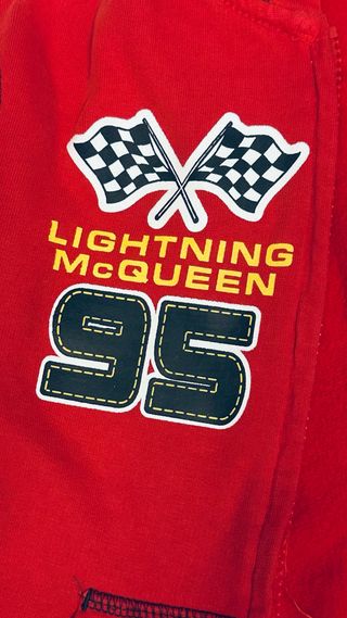 Sudadera Cars Rayo McQueen Talla 122
