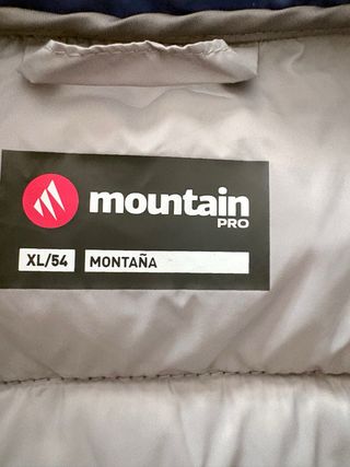 Chaleco Mountain Pro Azul Talla XL