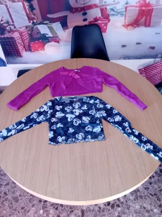 Torera rosa y camiseta Miki Mouse