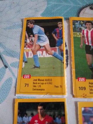 6 Cromos AS Fútbol