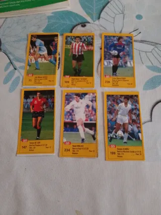 6 Cromos AS Fútbol