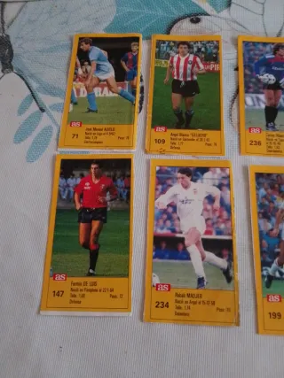 6 Cromos AS Fútbol
