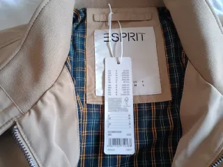 Cazadora Esprit Beige Hombre ajustada Talla L