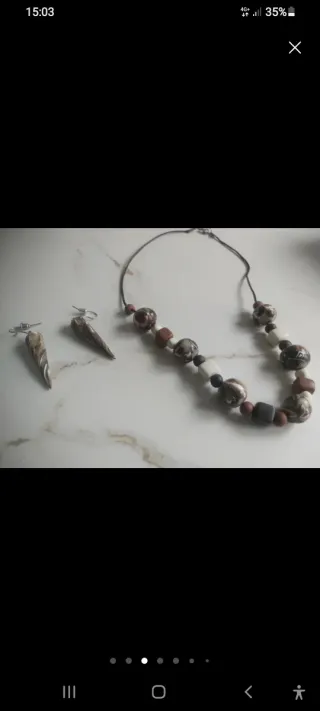 Lote artigianale: spille e collane