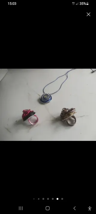 Lote artigianale: spille e collane