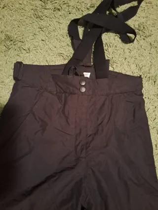 Pantaloni sci Decathlon neri taglia 38/42