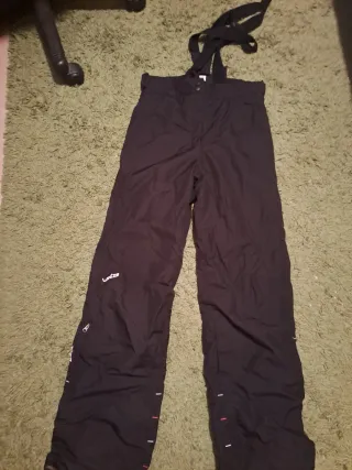 Pantaloni sci Decathlon neri taglia 38/42