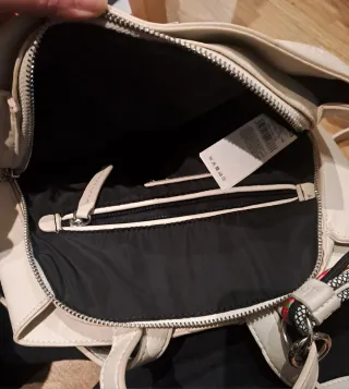 Bolso Desigual Beige con Diseño Floral