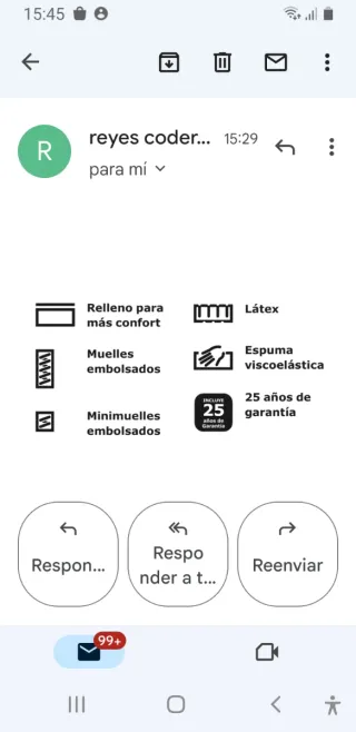 Cama Maison du Monde Madera+ Somier + Colchón Ikea