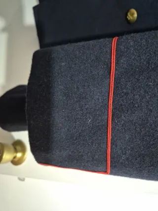 Chaquetón paño azul hombre nuevo