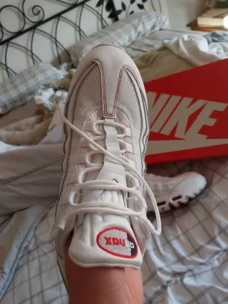 Zapatillas Nike Air Max 95 OG Blancas y Rojas