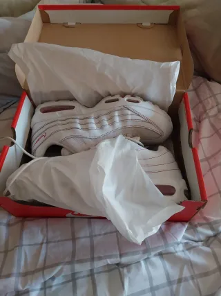 Zapatillas Nike Air Max 95 OG Blancas y Rojas