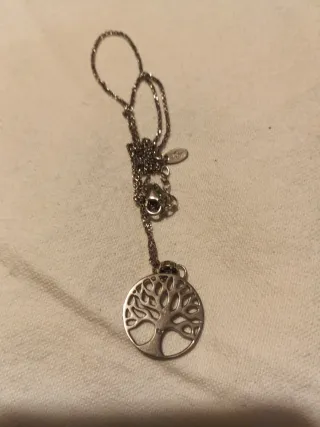 Colgante Lotus Árbol de la Vida Plata 925