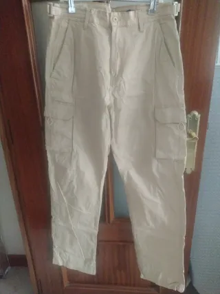 Pantalón de trabajo beige