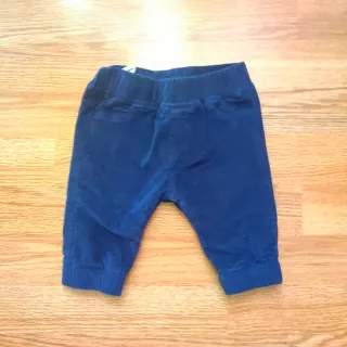 Pantaloni blu bambino 3 mesi 55cm
