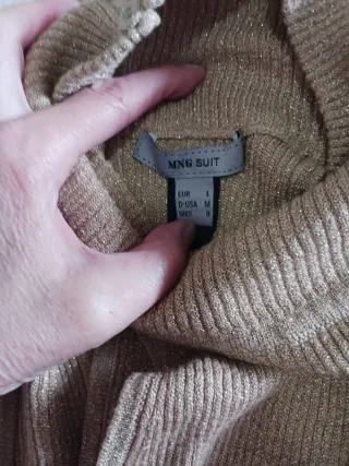 Jersey Dorado Mango Talla M