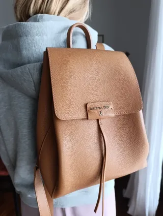 Zainetto Patrizia Pepe pelle color sabbia