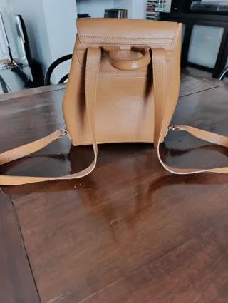 Zainetto Patrizia Pepe pelle color sabbia